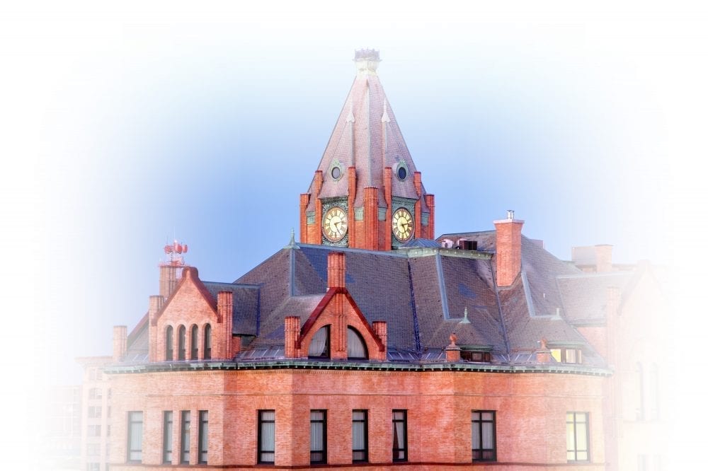 Brockton City Hall Clock copyright Istock