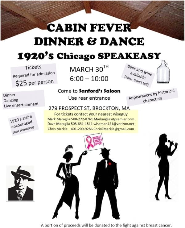 Chicago Speakeasy Flyer