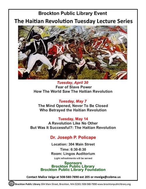 Haitian Revolution Lecture Series