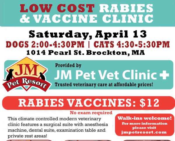 Rabies Clinic April 2019