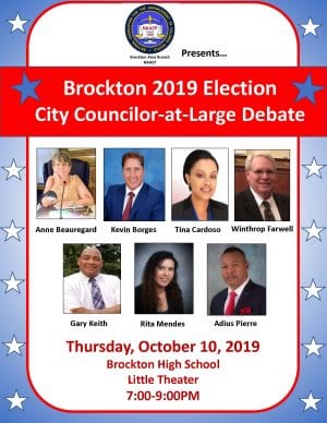 City Council Candidates Debate 2019 Flyer