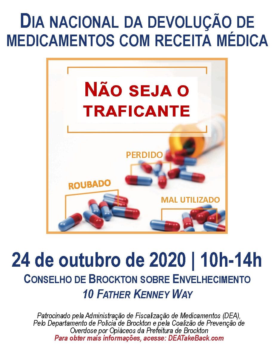 National Drug Take Back Flyer 102420 Portuguese