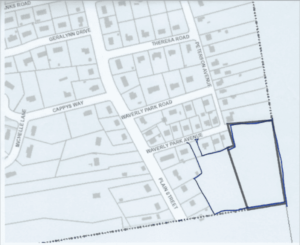 Waverly Park Avenue Subdivision Proposal