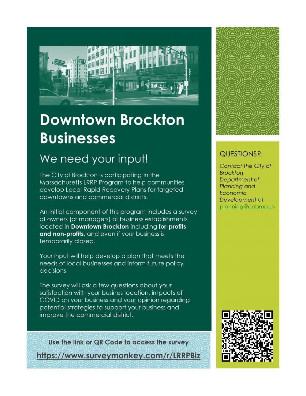 Downtown Brockton Business Survey