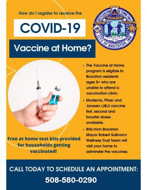 Vaccine at Home Flyer