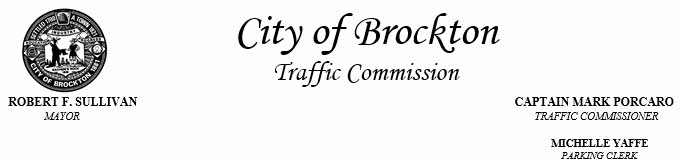 Letterhead for Traffic Commission Forms