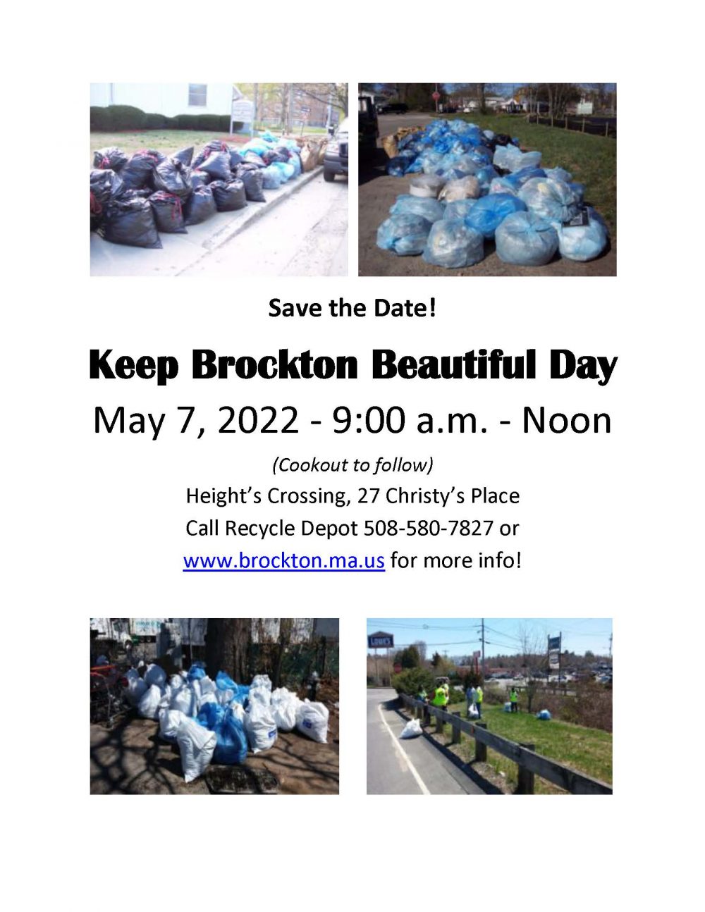 Keeping Brockton Beautiful Day May 7, 2022