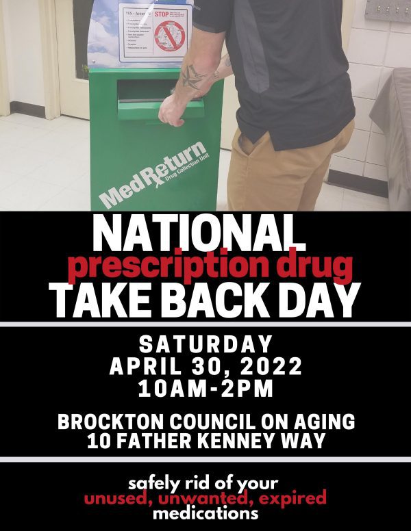 Prescription Take Back Day April 30, 2022