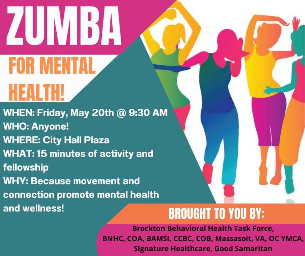 Zumba for Mental Health Flyer