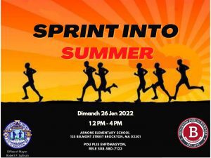 Sprint into Summer Flyer - Haitian