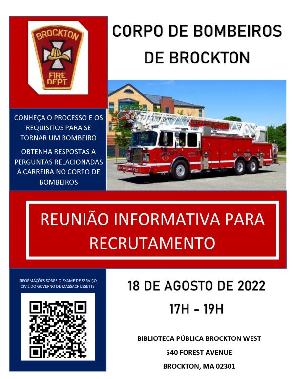 Fire Department Hiring Info - Portuguese