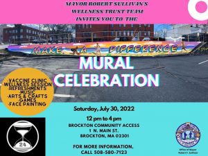 Make a Difference Mural Celebration for July 30, 2022