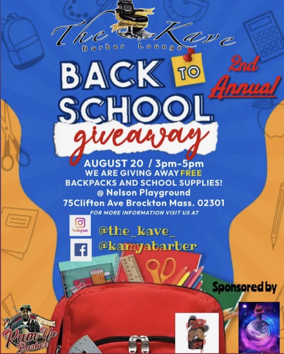 Back to School Giveaway, August 20, 2022