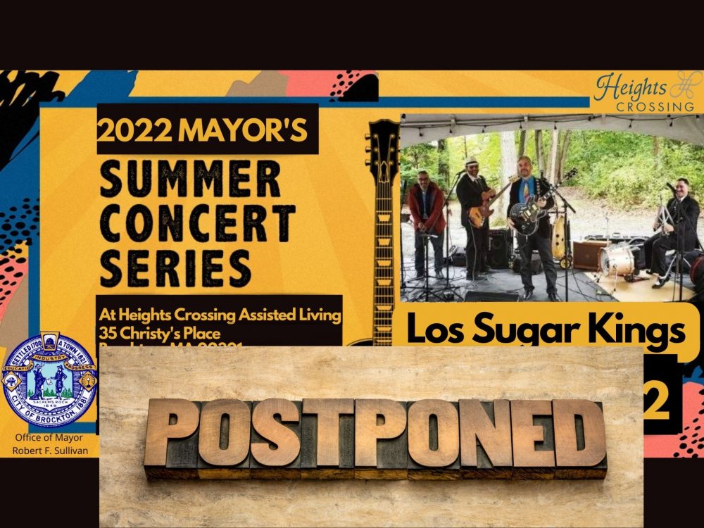 Postponed Concert