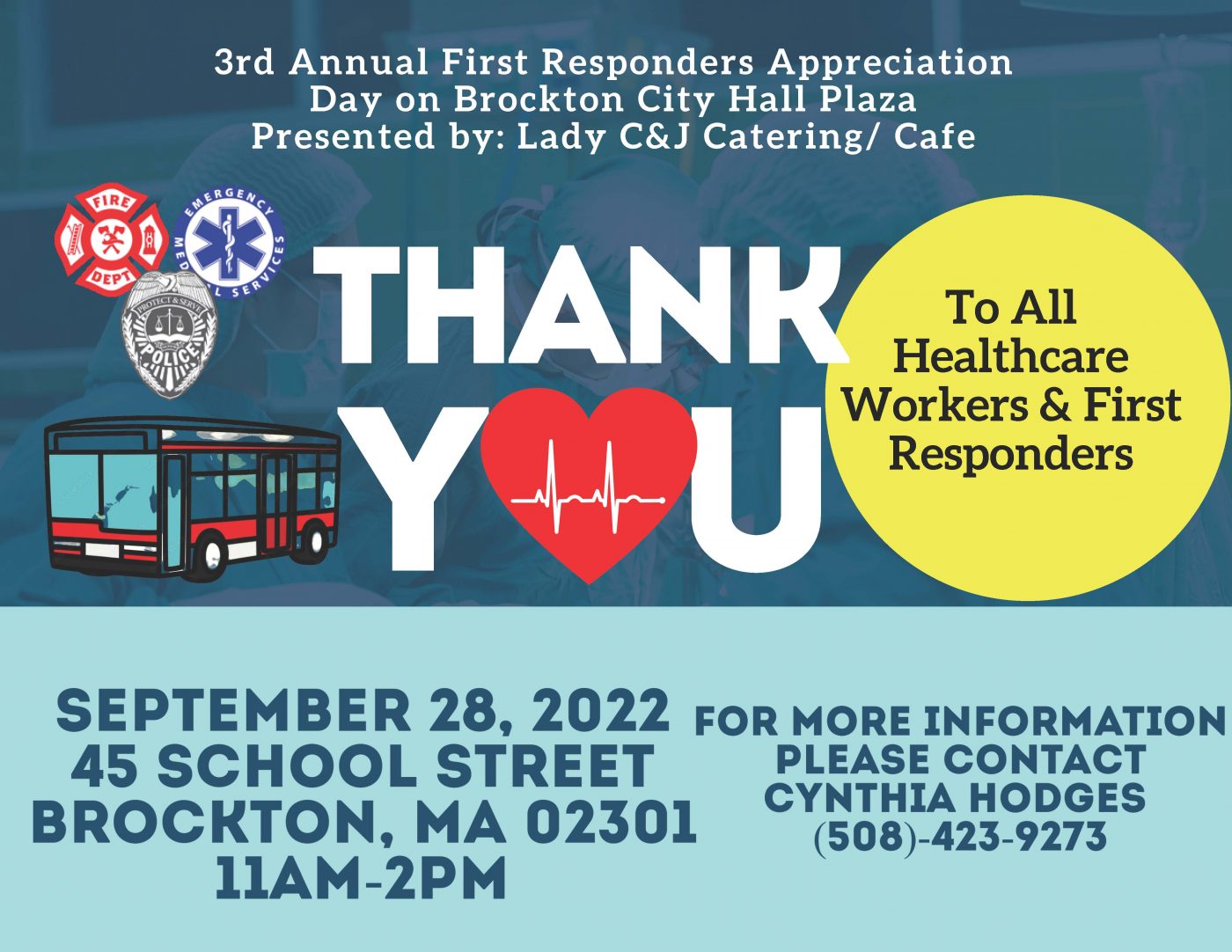 3rd annual first responders day flyer