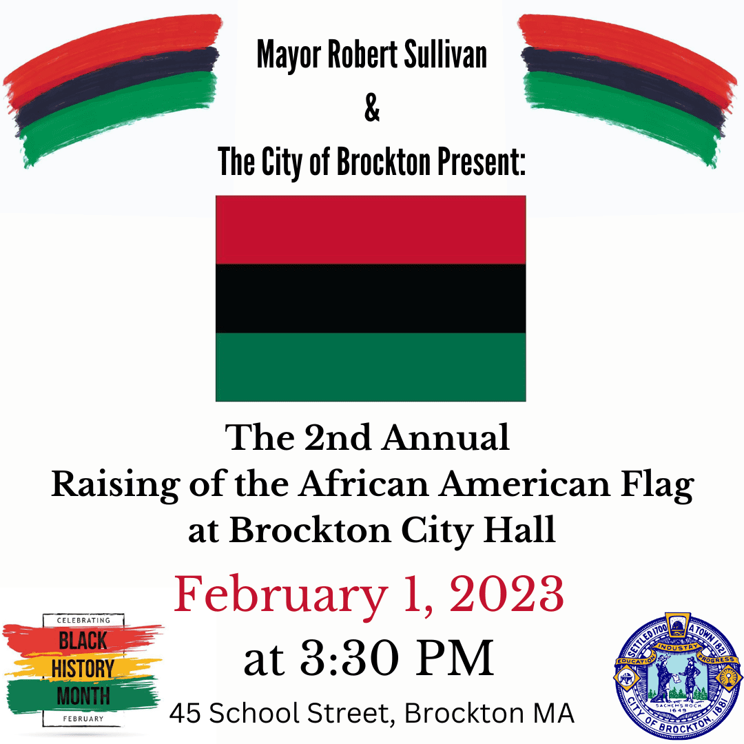 African American Flag Raising February 1, 2023