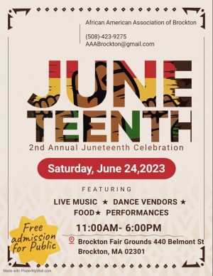 2nd Annual Juneteenth Celebration Flyer