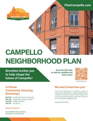 Campello Neighborhood Plan Flyer - English