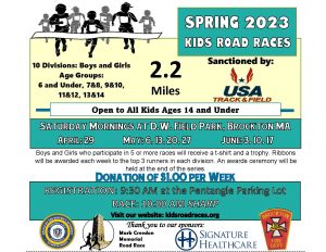 2023 Kids Road Races Flyer for website