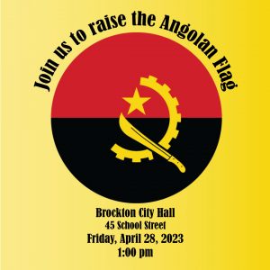 Angolan Flag Raising Flyer