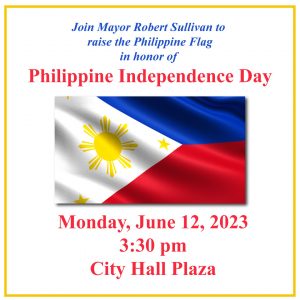 Philippine Independence Day Flag Raising Flyer 2023