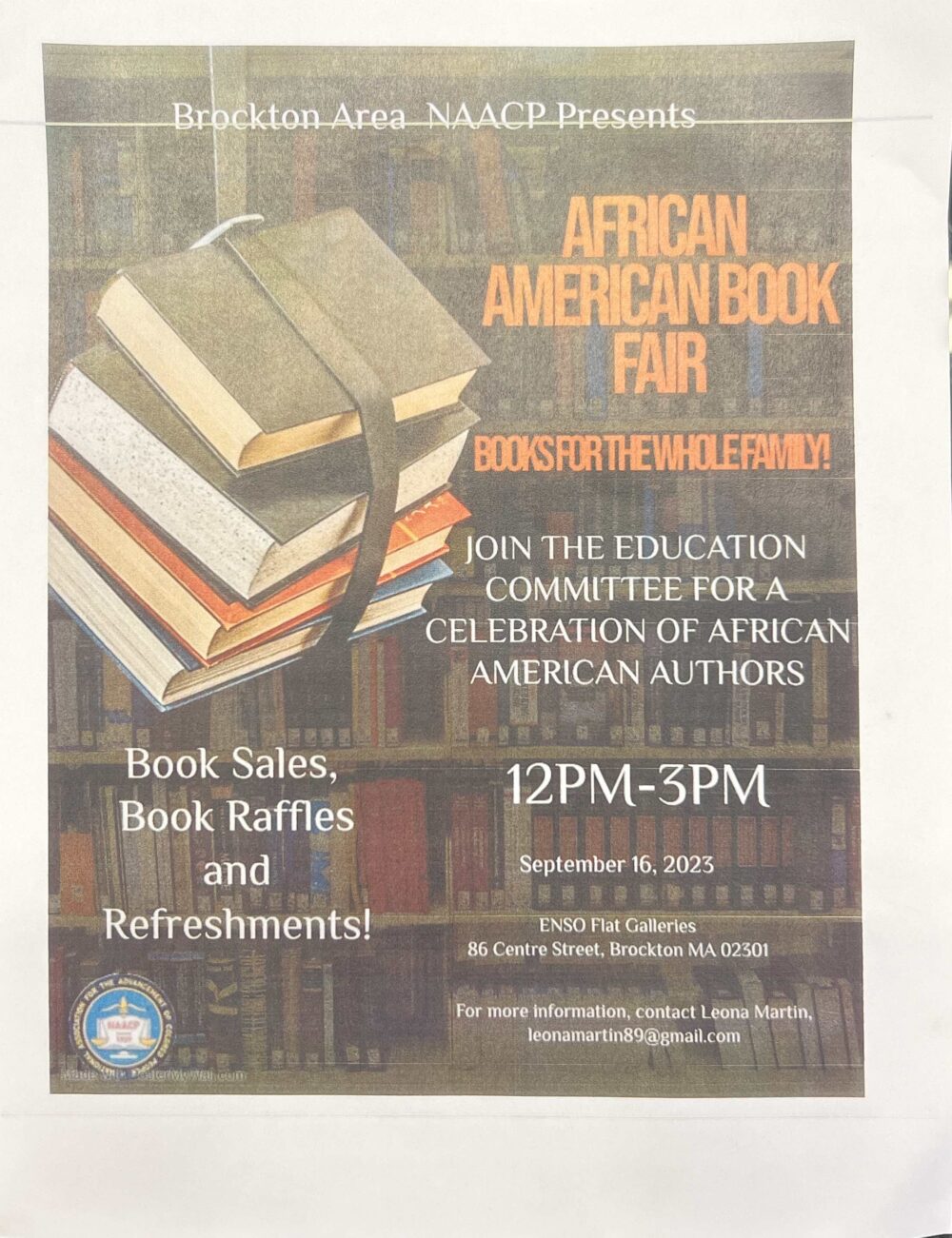 African American Book Fair Flyer