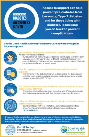 Diabetes Awareness Month Flyer for HR