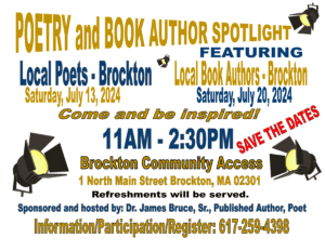 Poetry and Book Author Spotlight Flyer