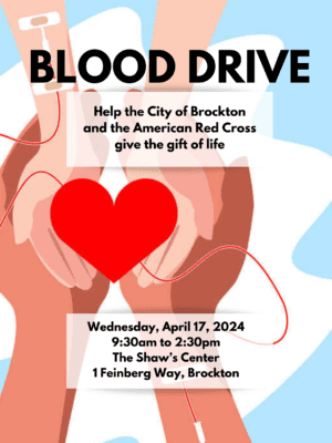 Donate Blood Flyer for 2024