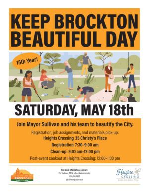 Keep Brockton Beautiful Day May 18, 2024