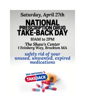 National Prescription Drug Take-Back Day, April 2024