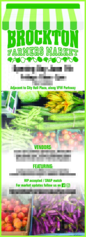 2024 Flyer for Brockton Farmers Market