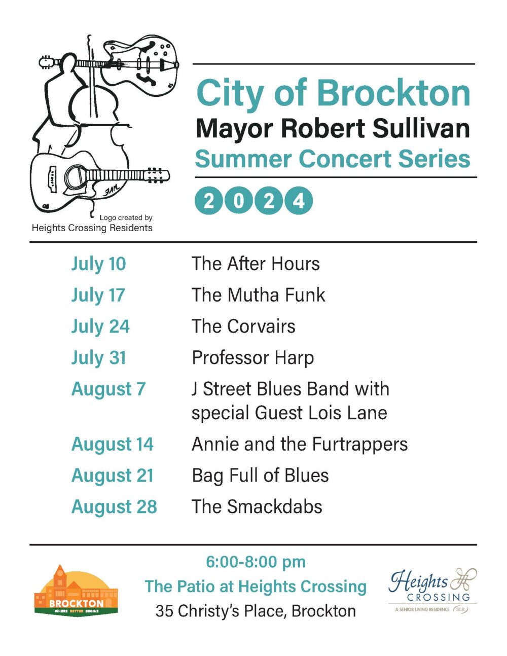 Mayor’s 2024 Summer Concert Series City of Brockton